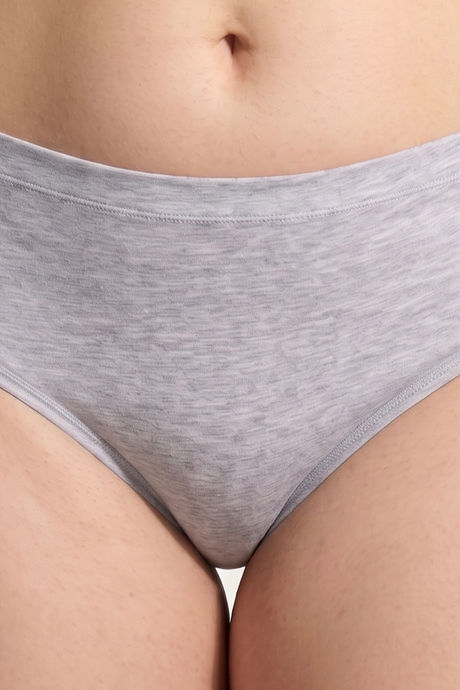 Zivame Full Coverage Medium Rise Hipster Panty (Pack of 3) - Multicolor — image 5